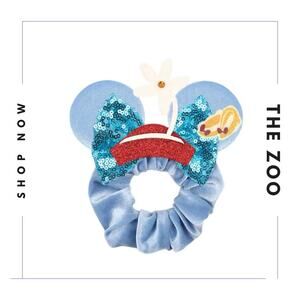 Scrunchie‎ with Mouse Ears Minnie Mouse